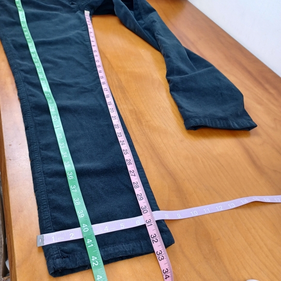 VTG 1946 Wale Corduroy Pant Size 34 5 Pocket Color Marine Blue Men Cotton Blend - Picture 14 of 14